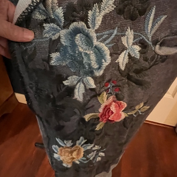 Johnny was Beautiful long hooded kimono sweater. LIKE NEW XL - Picture 4 of 6